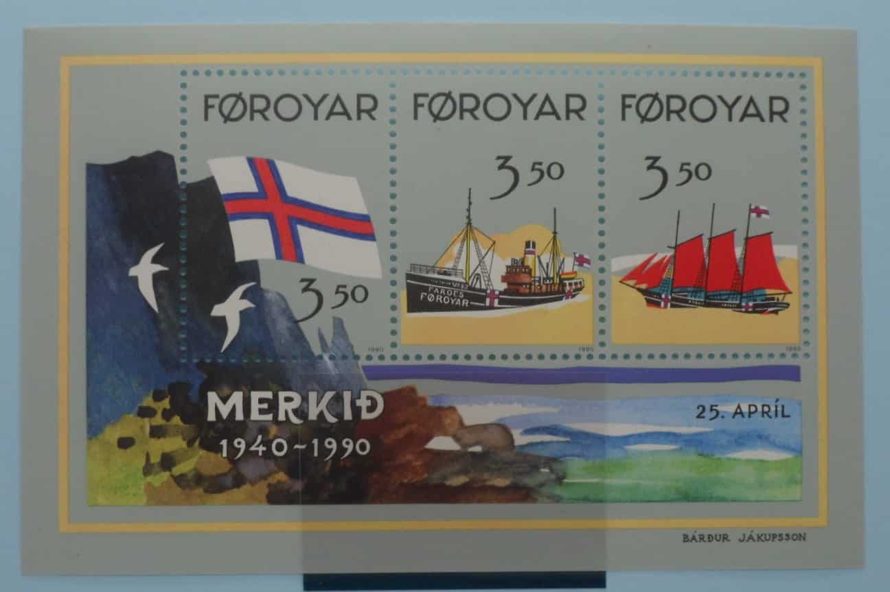 Faroe Islands Stamps, 1990, MS195, Mint image 0
