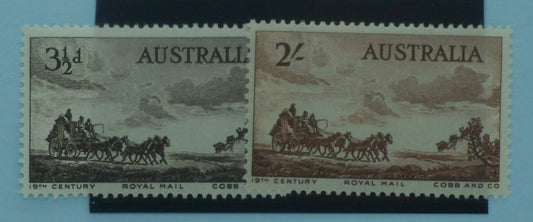 Australia Stamps, 1955, SG284-285, Mint image 0