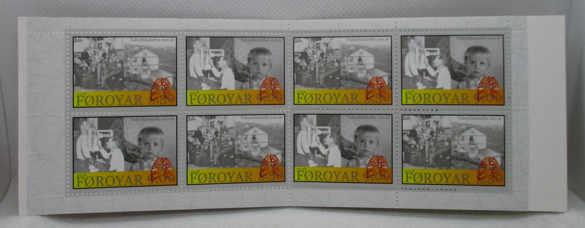 Faroe Islands Stamps, 2008, SG559-560 x 4, Mint image 0