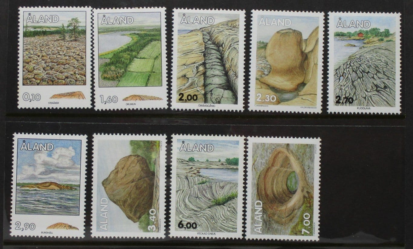 Aland Islands Stamps, 1993, SG71-79, Mint image 0