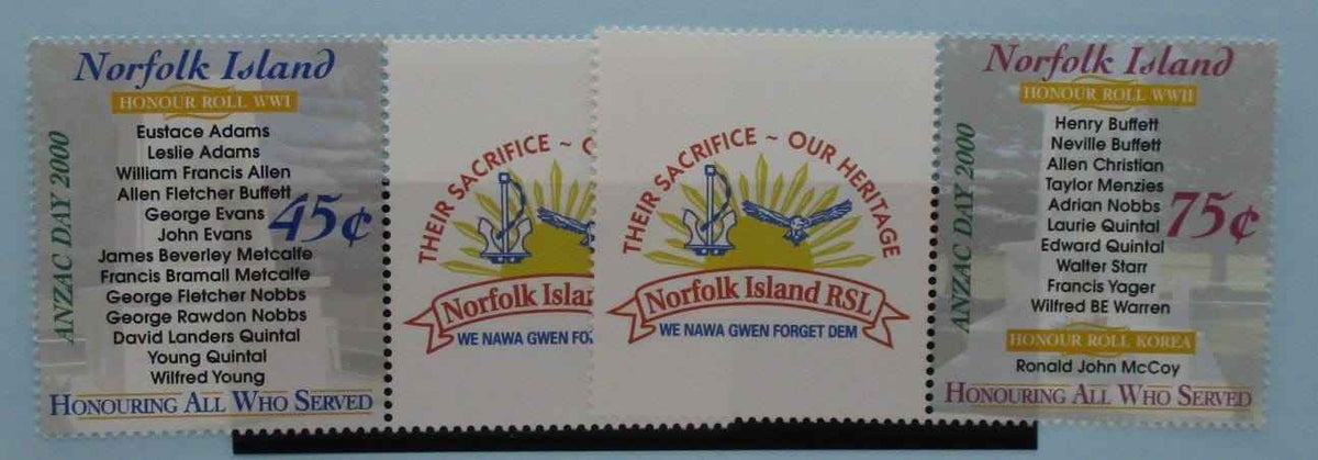 Norfolk Islands Stamps, 2000, SG729-730, Mint image 0