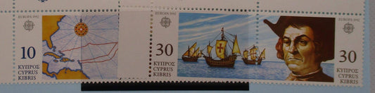 Cyprus Stamps, 1992, SG818a, SG820a, Mint image 0