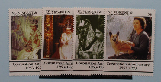 St Vincent Stamps, 1993, SG2264-2267, Mint image 0