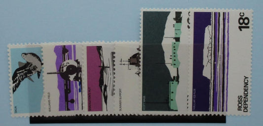 Ross Dependency Stamps, 1972-79, SG9a-14a, Mint image 0