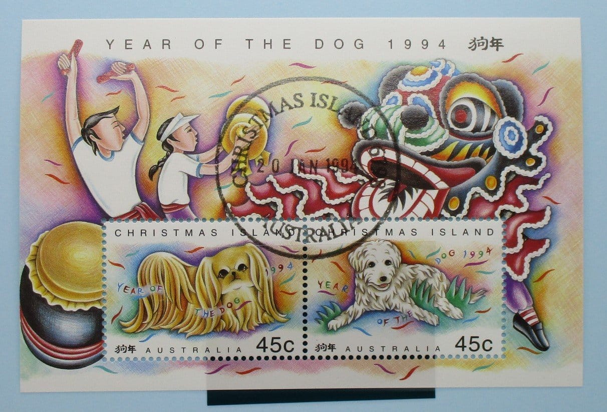 Christmas Island Stamps, 1994, MS388, Used image 0