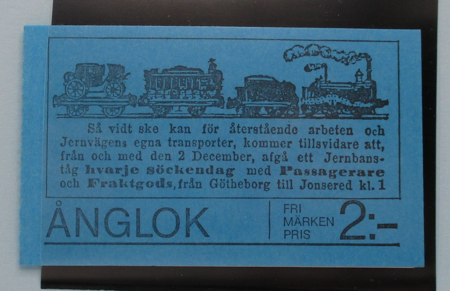 Sweden Stamps, 1975, SB303s, Mint image 0