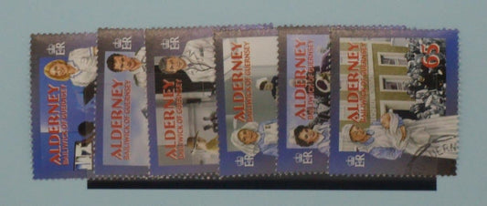 Alderney Stamps, 2001, SG A163-A168, Used image 0