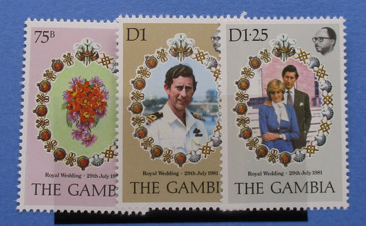 Gambia Stamps, 1981, SG454-456, Mint image 0