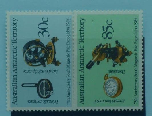 Australian Antarctic Territory Stamps, 1984, SG61-62, Mint image 0