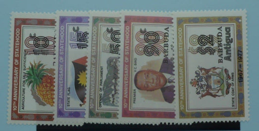 Barbuda Stamps 1978, SG384-388, Mint image 0