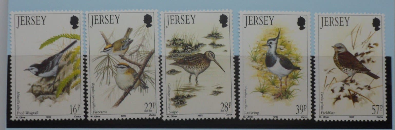 Jersey Stamps, 1992, SG568-572, Mint image 0