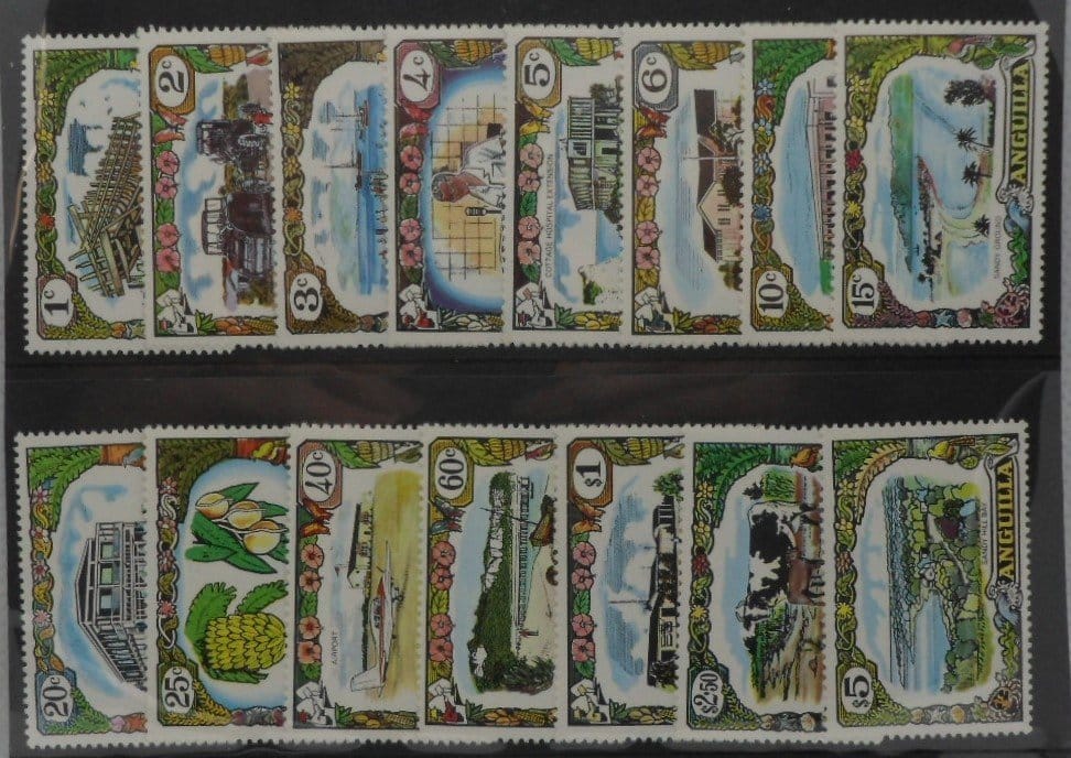 Anguilla Stamps, 1970, SG84-98, Mint image 0