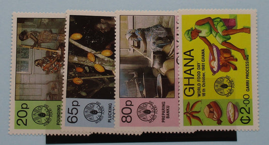 Ghana Stamps, 1981, SG962-965, Mint image 0