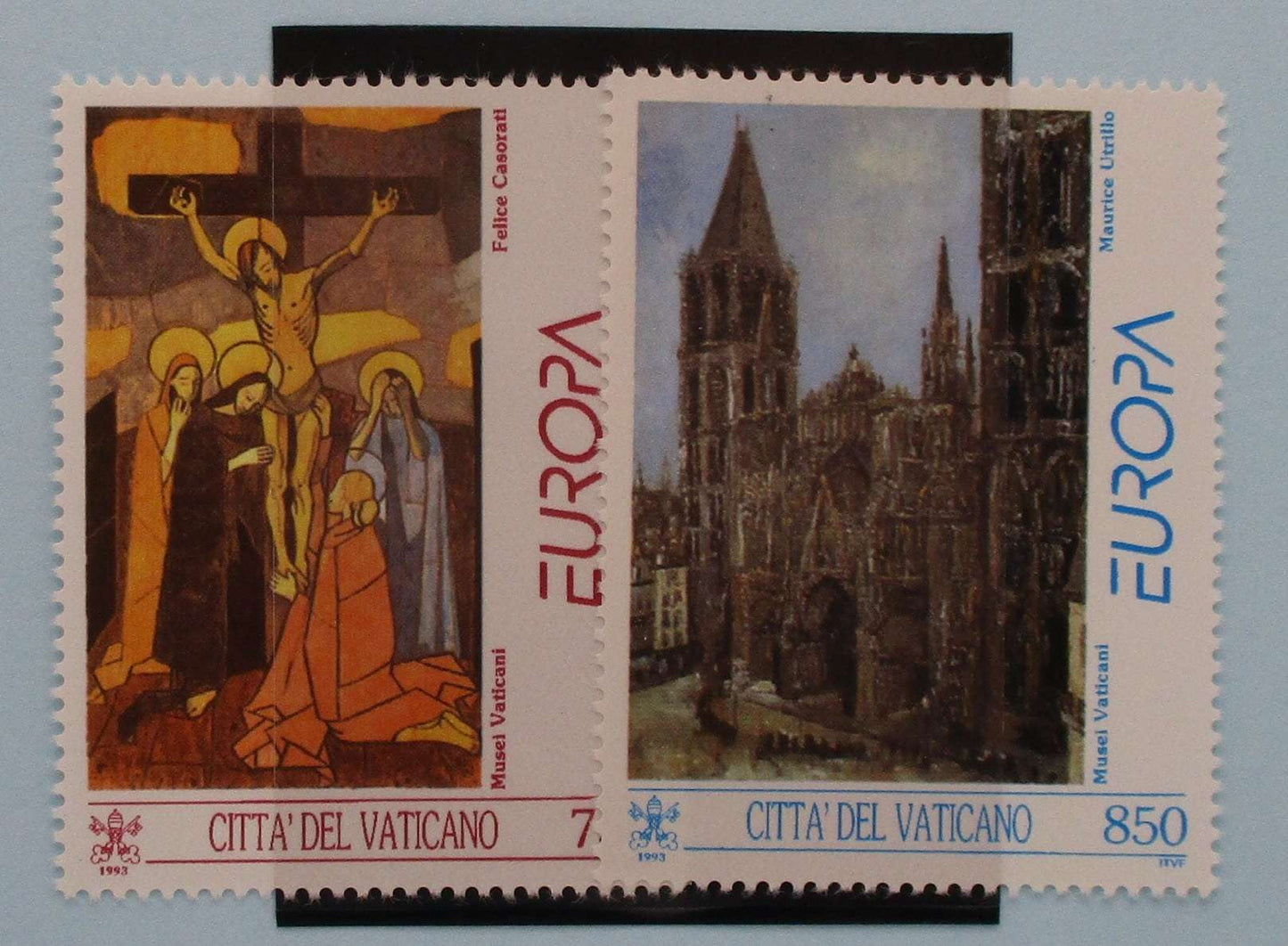 Vatican City Stamps, 1993, SG1045-1046, Mint image 0