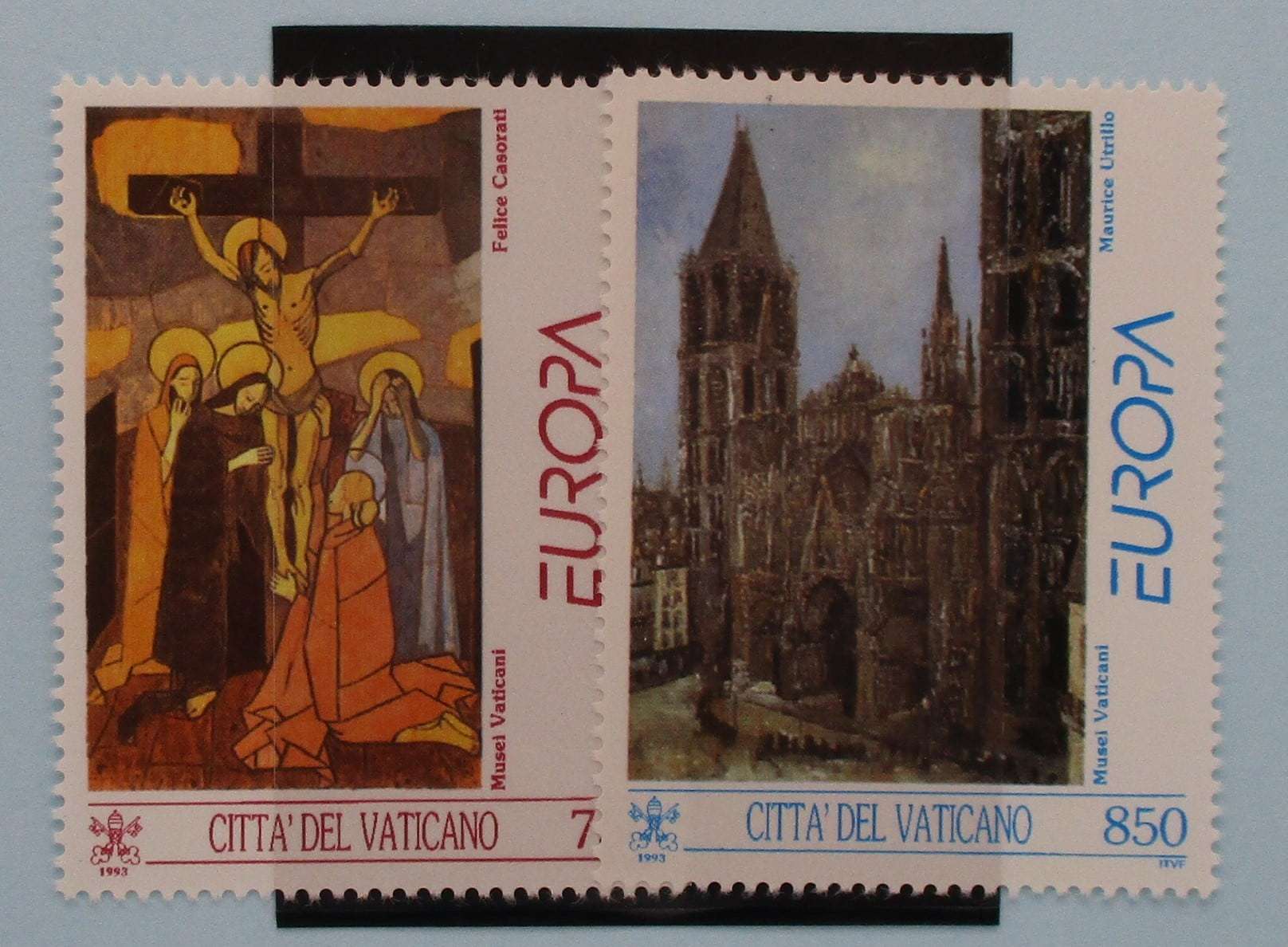 Vatican City Stamps, 1993, SG1045-1046, Mint image 0