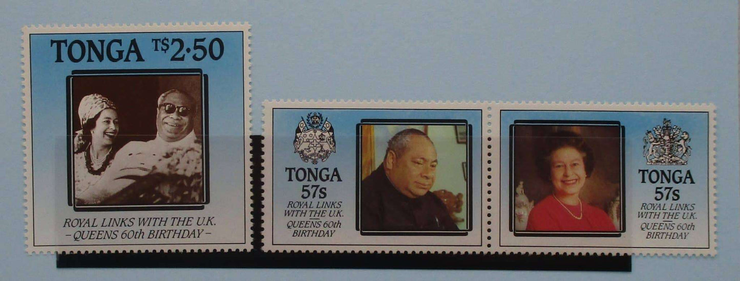 Tonga Stamps, 1986, SG941-943, Mint image 0