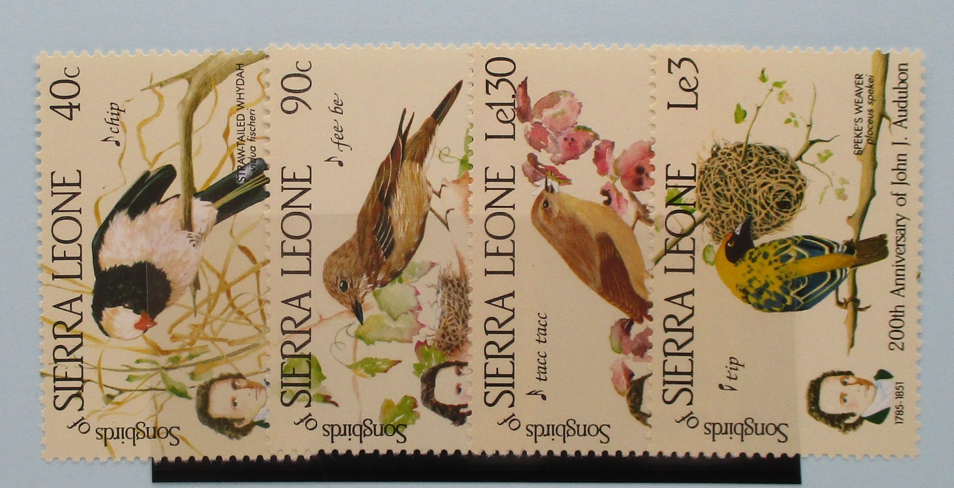 Sierra Leone Stamps, 1985, SG853-856, Mint image 0