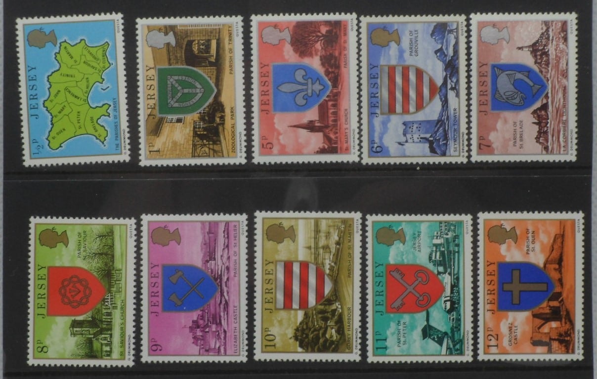 Jersey Stamps, 1976-80, SG137-146, Mint image 0