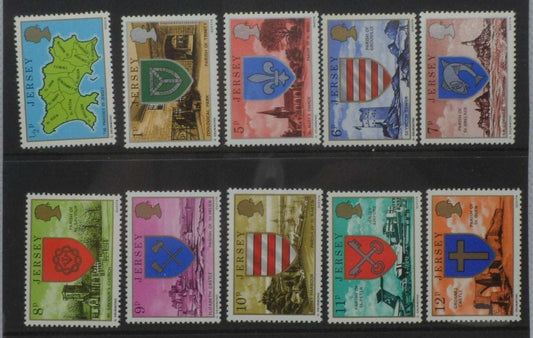 Jersey Stamps, 1976-80, SG137-146, Mint image 0