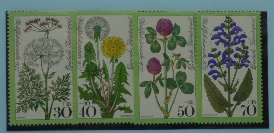West Germany Stamps, 1977, SG1839-1842, Mint image 0