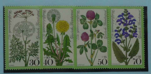 West Germany Stamps, 1977, SG1839-1842, Mint image 0