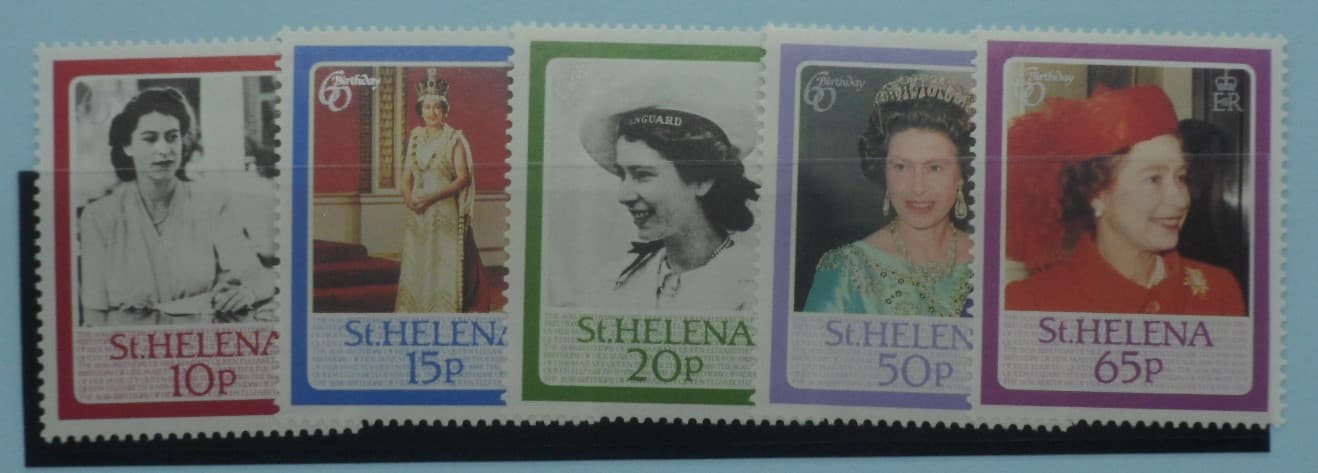 St Helena Stamps, 1986, SG477-481, Mint image 0