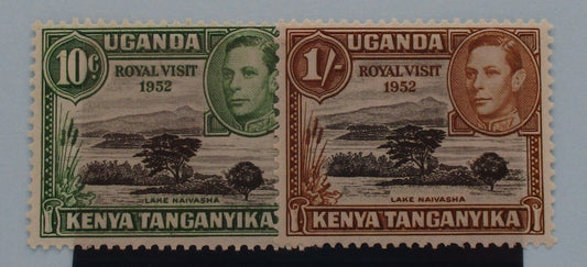 KUT Stamps, 1952, SG163-164, Mint image 0