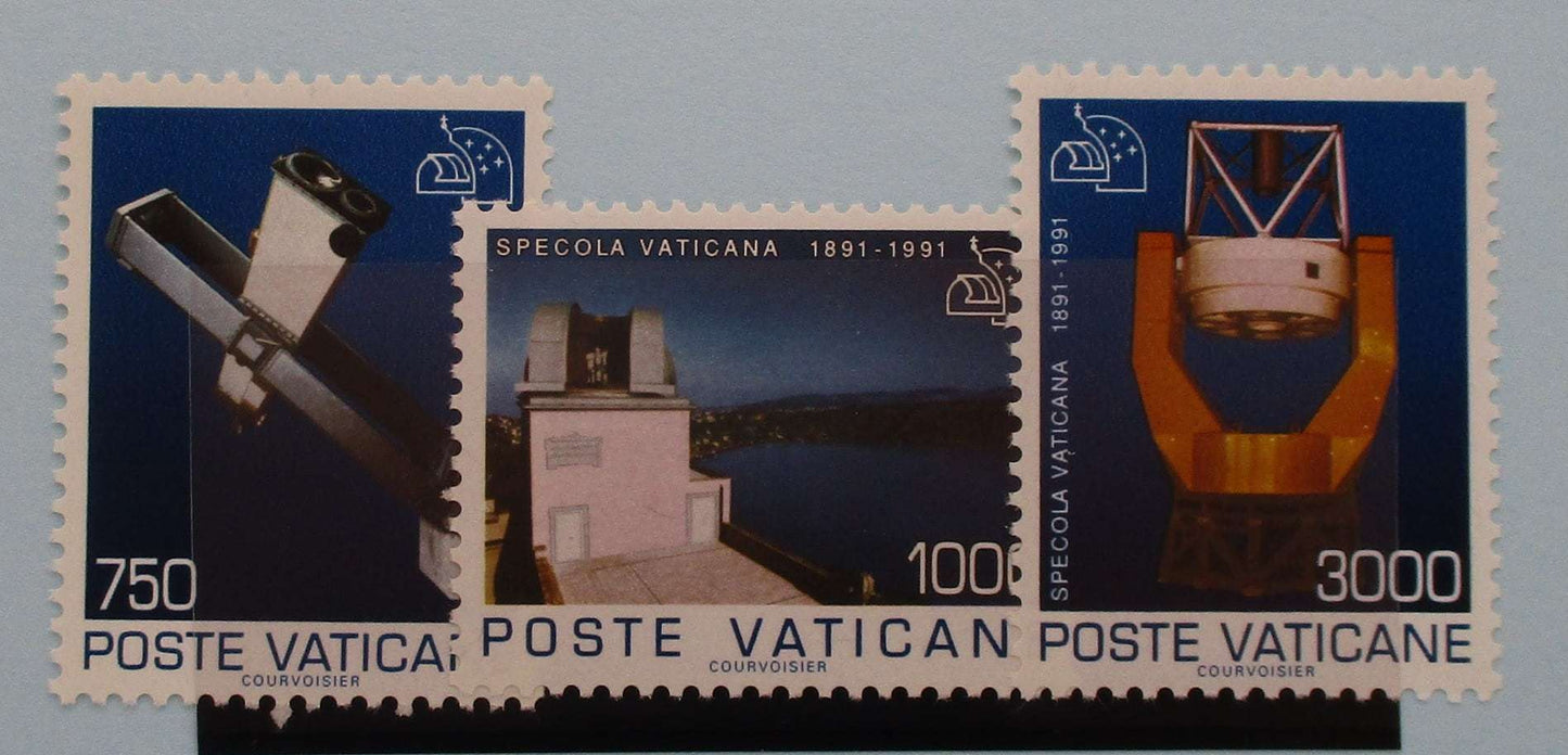Vatican City Stamps, 1991, SG987-989, Mint image 0