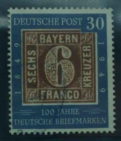 West Germany Stamp, 1949, SG1037, Used image 0