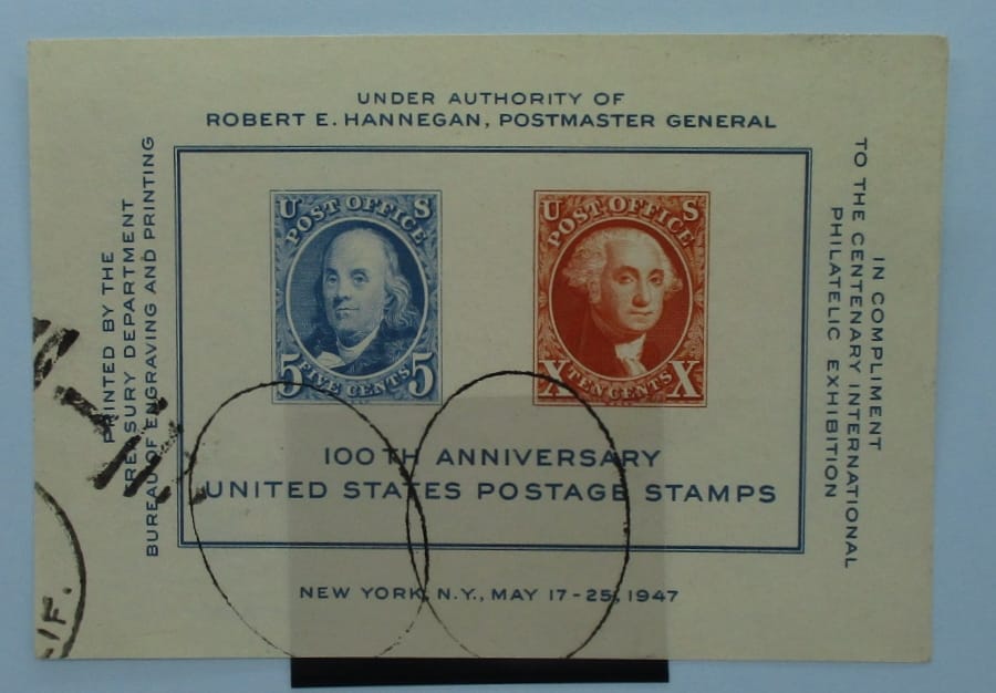 USA Stamps, 1947, MS945, Used image 0