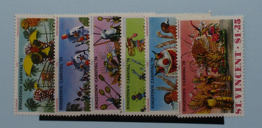 St Vincent Stamps, 1976, SG479-484, Mint image 0
