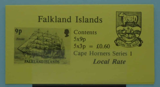 Falkland Islands Stamps, 1990, SB9, Mint image 0