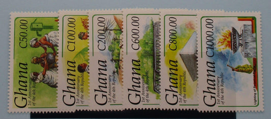 Ghana Stamps, 1994, SG2002-2007, Mint image 0