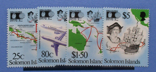Solomon Islands Stamps, 1992, SG728-731, Mint image 0