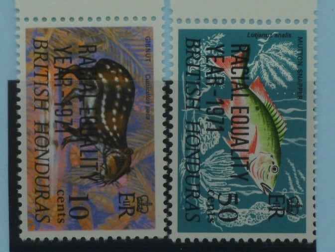 British Honduras Stamps, 1971, SG313-314, Mint image 0