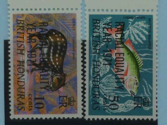 British Honduras Stamps, 1971, SG313-314, Mint image 0