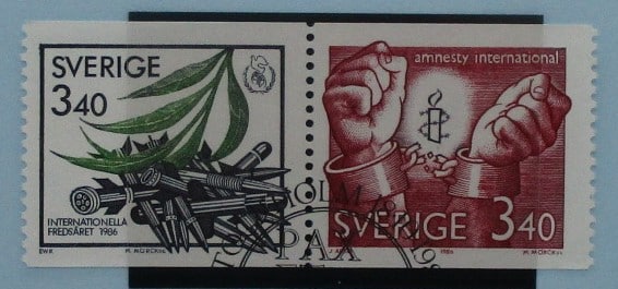 Sweden Stamps, 1986, SG1315a, Used image 0
