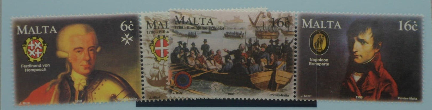 Malta Stamps, 1998, SG1071a, SG1073a, Mint image 0