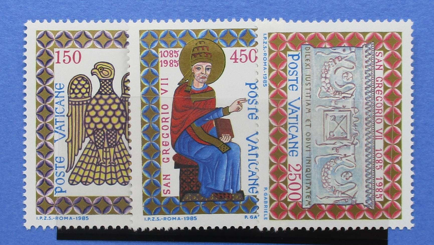 Vatican City Stamps, 1985, SG839-841, Mint image 0