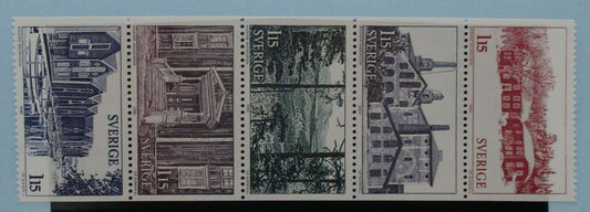 Sweden Stamps, 1980, SG1042-1046, Mint image 0