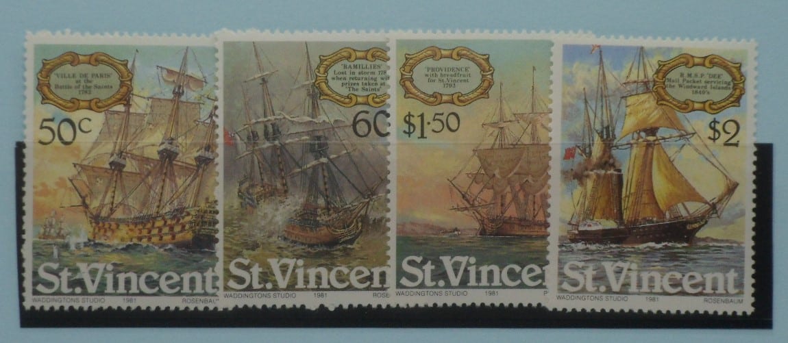 St Vincent Stamps, 1981, SG656-659, Mint image 0