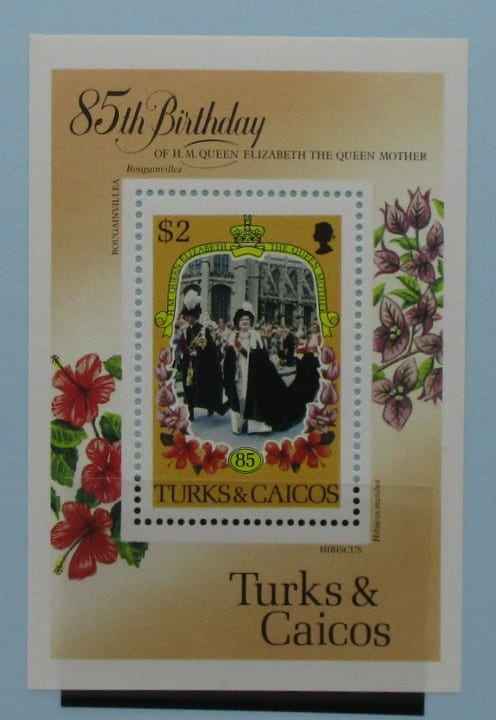 Turks and Caicos Islands Stamps, 1985, MS857, Mint image 0
