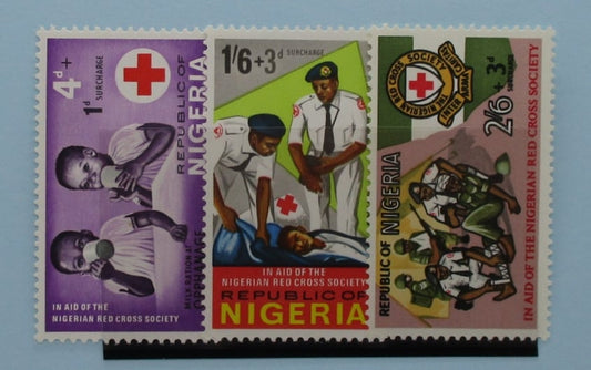 Nigeria Stamps, 1966, SG195-197, Mint image 0