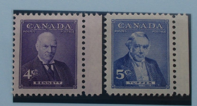 Canada Stamps, 1955, SG483-484, Mint image 0