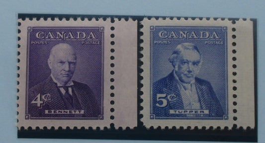 Canada Stamps, 1955, SG483-484, Mint image 0
