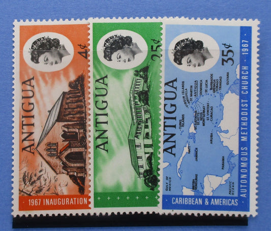 Antigua Stamps, 1967, SG203-205, Mint image 0