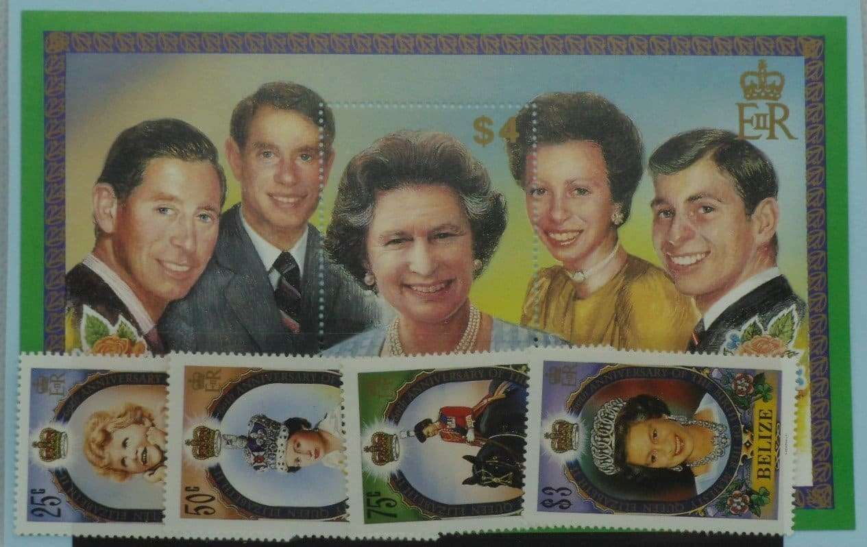 Belize Stamps, 1986, SG905-908, MS909, Mint image 0