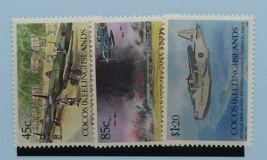 Cocos (Keeling) Islands Stamps, 1992, SG270-272, Mint image 0