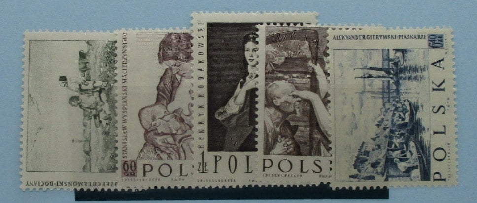 Poland Stamps, 1959, SG1096-1100, Mint image 0