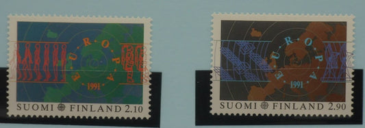 Finland Stamps, 1991, SG1260-1261, Mint image 0